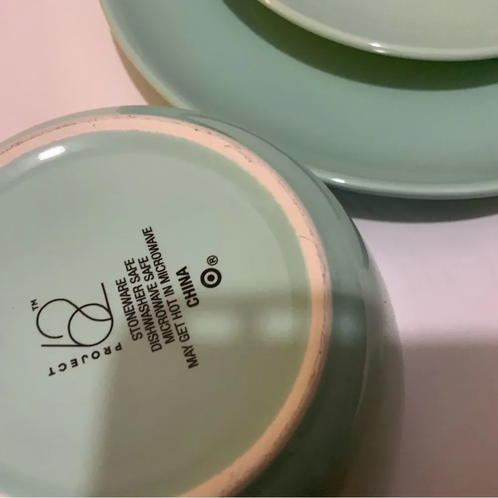 Project 62 Target AVESTA Light Green Stoneware Smooth Dinner Salad Plate bowl